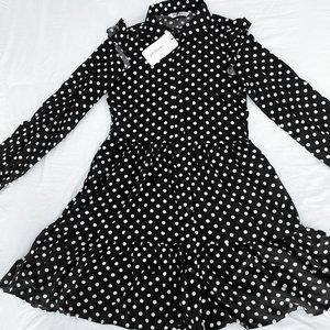 Light Polka Dot Dress by ASOS (S)